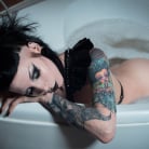 Razor Candi in 'Busty Wet Fetishy Gothic Babe Bubble Bath Time'