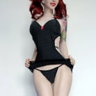 Razor Candi in 'Super Cute Naked Redheaded Gothic Babe in Pigtails'