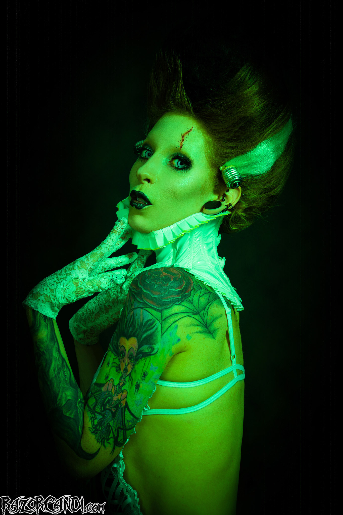 Bride of Frankenstein Finds Huge Cock
