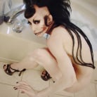 Razor Candi in 'Classic Gothic Deathrock Beauty in Bubble Bath'