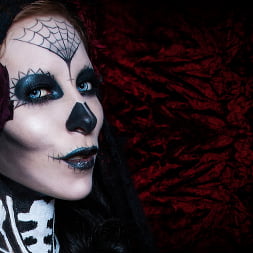 Dia de Los Muertos Style Skeleton Babe