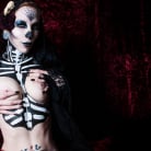 Razor Candi in 'Dia de Los Muertos Style Skeleton Babe'