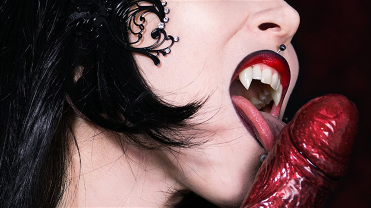 Elegantemente tentadora belleza vampírica gótica razorcandi