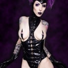 Razor Candi in 'Kinky Sheborg RazorCandi Melds Goth and High Fetish Fashion'
