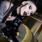 Razor Candi in 'Kinky Tattooed Deathrock Goth Babe Double Dildos'