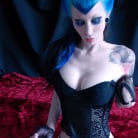 Razor Candi in 'Pale Skinned Blue Haired Punk Beauty Razor Candi'