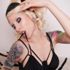 Razor Candi in 'Tattooed Blonde Pin-up Babe Razor Candi'