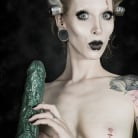 Razor Candi in 'Tattooed Bride of Frankenstein Cosplay'