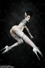 Razor Candi - Tattooed Bride of Frankenstein Cosplay | Picture (1)